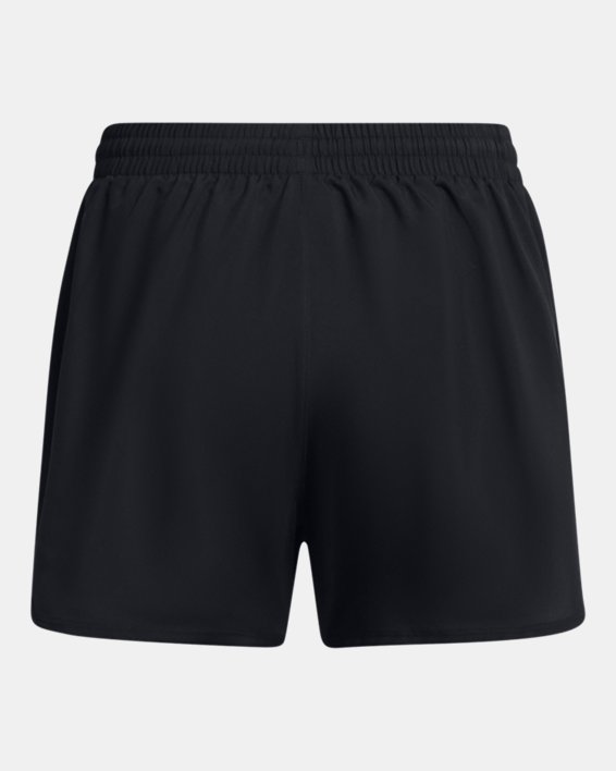 Women's UA Fly-By 2-in-1 Shorts in Black image number 5